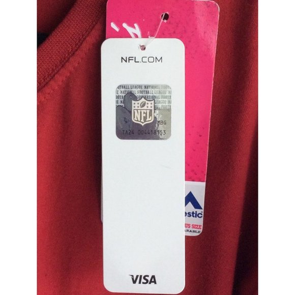 NWT, Arizona Cardinals NFL, Womens Tee, Size 1X - Picture 4 of 8